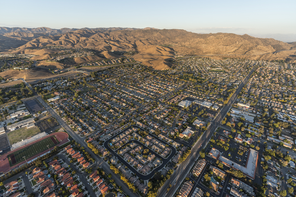 Panoramic Image of Simi Valley, CA